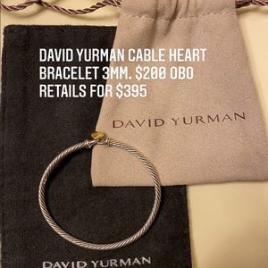 David Yurman women’s cable bracelet